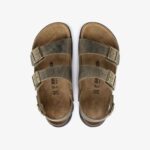 Birkenstock Milano Ct Bf Artic Old Erkek Haki Sandalet