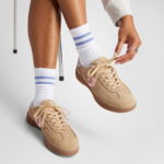 Converse Run Star Trainer Suede Bej Yeşil Sneaker