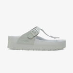 Birkenstock Gizeh Platform Flex Kadın Gri Terlik