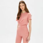 تی شرت صورتی زنانه نایک وان لوکس Dri-FIT Tw Tp - تصویر 14