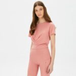 Nike One Luxe Dri-FIT Tw Tp Kadın Pembe T-Shirt