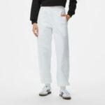 Calvin Klein Jeans Premium Monologo Kadın Beyaz Eşofman Altı