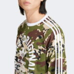adidas Originals Camo Ls Cali Hf Erkek Beyaz T-Shirt