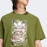 adidas Originals Camo Tongue Erkek Yeşil T-Shirt