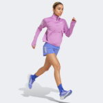 adidas Own The Run Kadın Mor Koşu Sweatshirt