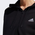 adidas Essentials 3 Striped Kadın Siyah Günlük Sweatshirt