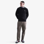 Nike Club Crew Erkek Siyah Sweatshirt