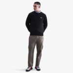 Nike Club Crew Erkek Siyah Sweatshirt