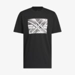 adidas Basketball State Of Mind Graphic Erkek Siyah T-Shirt