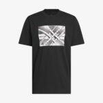 adidas Basketball State Of Mind Graphic Erkek Siyah T-Shirt
