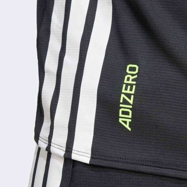 Adidas Adizero Erkek Siyah Koşu T-Shirt