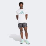 adidas Adi365 Running Essentials Brand Love Erkek Beyaz Koşu T-Shirt