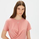 Nike One Luxe Dri-FIT Tw Tp Kadın Pembe T-Shirt