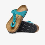 Birkenstock Gizeh Leoi Braided Kadın Mavi Terlik