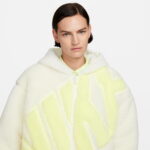 Nike Sportswear Sherpa Kadın Beyaz Ceket