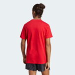 adidas Essentials Single Erkek Kırmızı Günlük T-Shirt