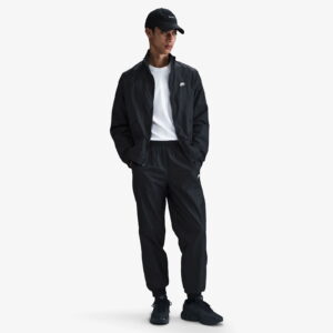 Nike Club Woven Erkek Siyah Eşofman Takımı