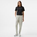 Calvin Klein Nano Logo Regular Kadın Siyah T-Shirt