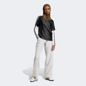 adidas Adicolor 3 Stripes Kadın Gri Kargo Eşofman Altı