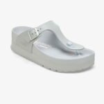 Birkenstock Gizeh Platform Flex Kadın Gri Terlik