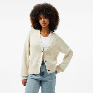 Calvin Klein Mouline Relaxed Kadın Krem Triko