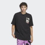 adidas Anthony Edwards Graphic Erkek Renkli T-Shirt