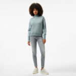 Calvin Klein Monogram Kadın Mavi Triko