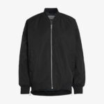 Calvin Klein Long Bomber Kadın Siyah Ceket