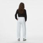 Calvin Klein Jeans Premium Monologo Kadın Beyaz Eşofman Altı