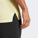 adidas Designed For Erkek Sarı Antrenman T-Shirt