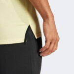 adidas Designed For Erkek Sarı Antrenman T-Shirt