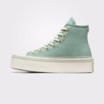 Converse Chuck Taylor All Star Lift Unisex Yeşil Platform Sneaker
