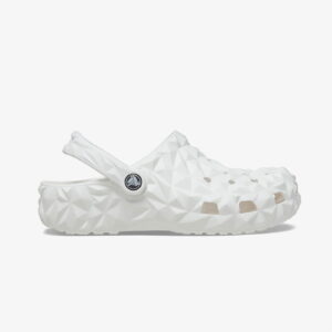 Crocs Classic Geometric Unisex Beyaz Terlik