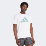 adidas Adi365 Running Essentials Brand Love Erkek Beyaz Koşu T-Shirt