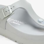 Birkenstock Gizeh Platform Flex Kadın Gri Terlik