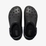 Crocs Classic Platform Lined Clog Noir Kadın Siyah Terlik