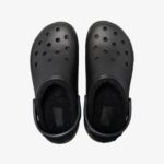 Crocs Classic Platform Lined Clog Noir Kadın Siyah Terlik