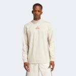 adidas Badge of Sport Erkek Beyaz Eşofman Üstü