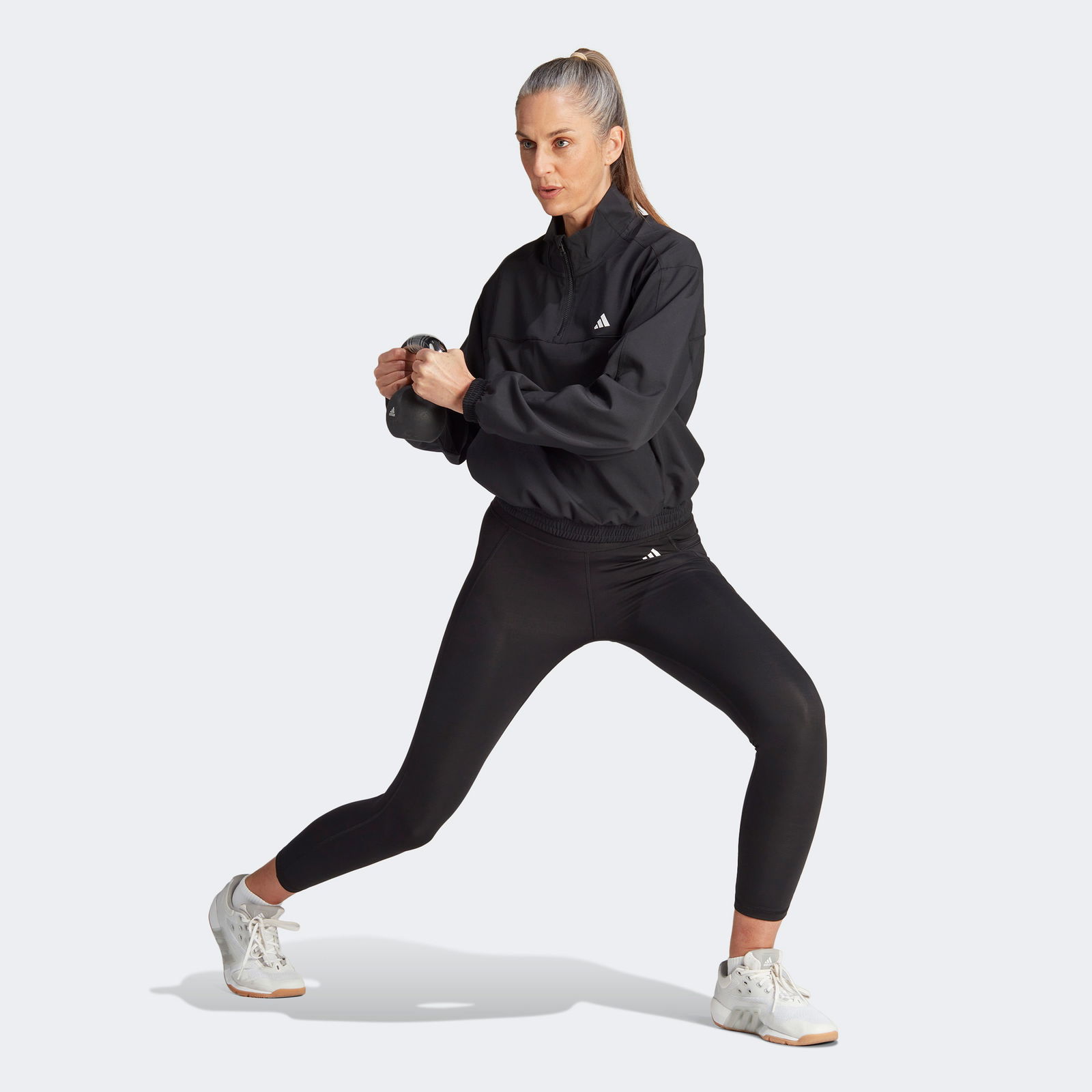 91Bc003F-41A1-461C-8D7D-F548955Cf906_Size2000X2000_Cropcenter Adidas Aeroready Train Essentials Kadın Siyah Antrenman Üstü