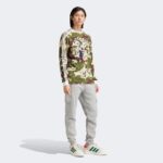 adidas Originals Camo Ls Cali Hf Erkek Beyaz T-Shirt