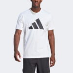 adidas Training Essentials Erkek Beyaz Günlük T-Shirt