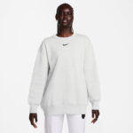 Nike Sportswear Phoenix Fleece Kadın Beyaz Sweatshirt