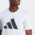 adidas Training Essentials Erkek Beyaz Günlük T-Shirt