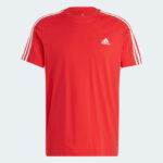 adidas Essentials Single Erkek Kırmızı Günlük T-Shirt