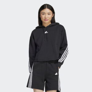 adidas Future Icons 3-Stripes Kadın Siyah Günlük Sweatshirt