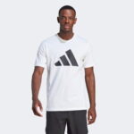 adidas Training Essentials Erkek Beyaz Günlük T-Shirt