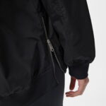 Calvin Klein Long Bomber Kadın Siyah Ceket