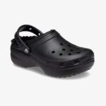 Crocs Classic Platform Lined Clog Noir Kadın Siyah Terlik