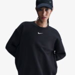 Nike Sportswear Phoenix Fleece Kadın Siyah Sweatshirt