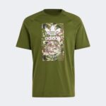 adidas Originals Camo Tongue Erkek Yeşil T-Shirt